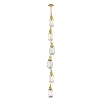 Luminaire suspendu grappe 6 lumières Stoltzfus
