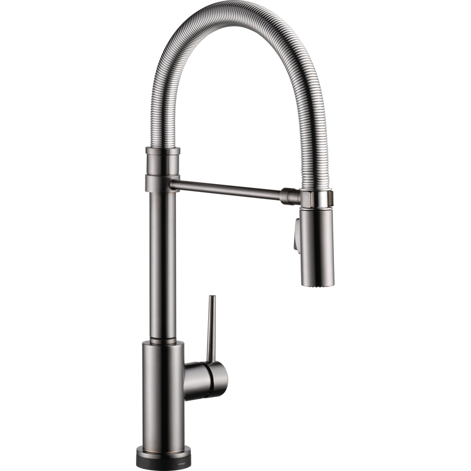 Trinsic Pro Pull Down Touch Single Handle Kitchen Faucet with Accessories, Arctic Stainless