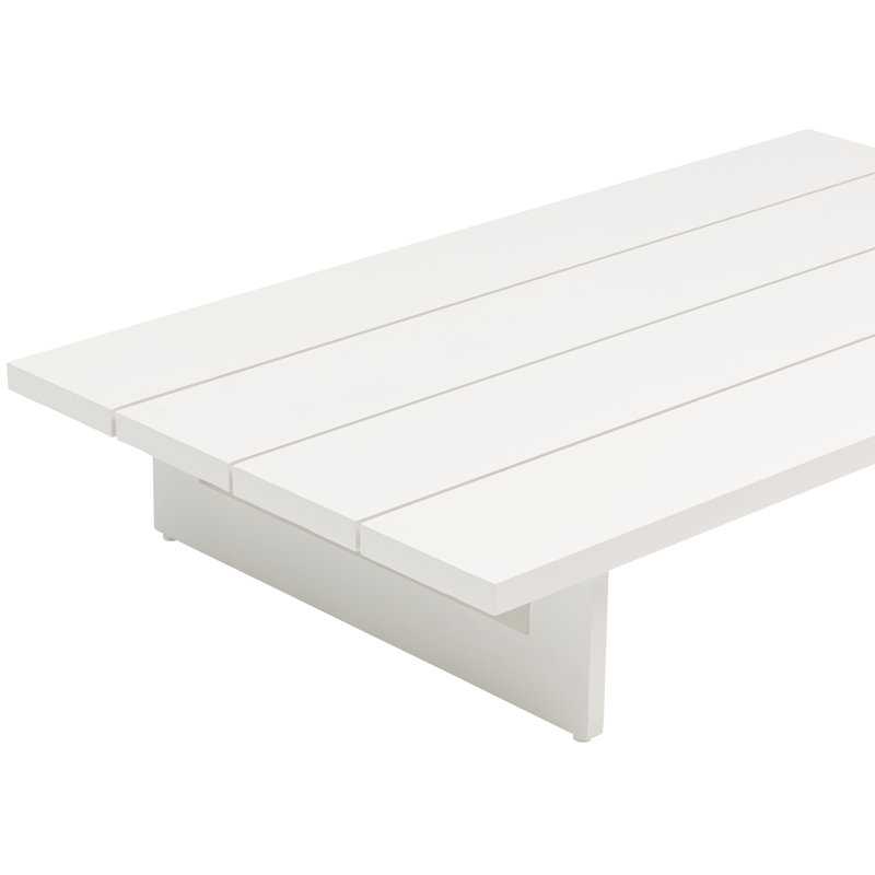 Table basse Strine, Blanc
