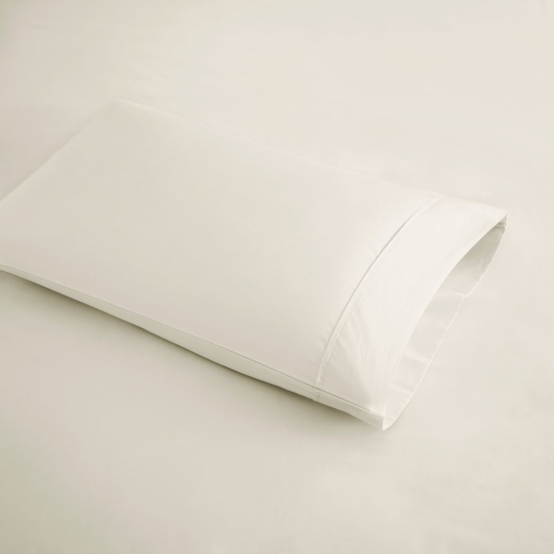 600 Thread Count Cotton Blend 4 Piece Sheet Set, Ivory, King