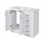 Ensemble de meuble-lavabo autoportant avec 3 tiroirs-1561043539