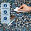 Floral Machine Printed Area Rug-1619634136-1619634142