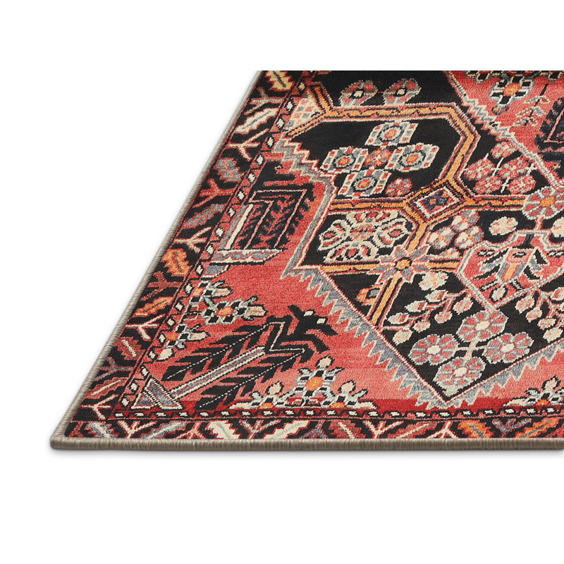 Kriszara Oriental Indoor Rug, Rectangle 6' x 9'