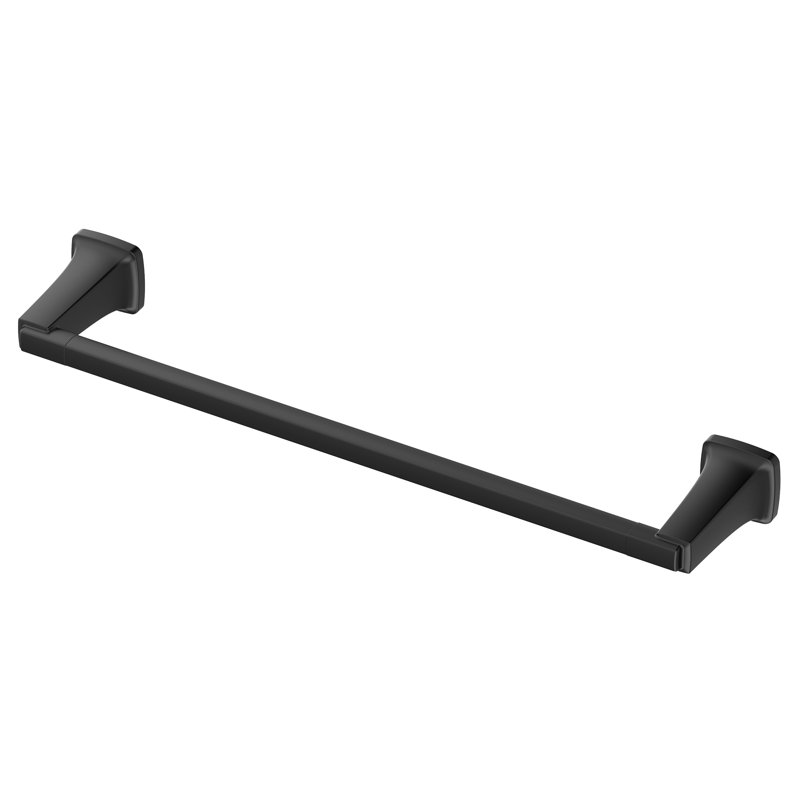 Porte-serviettes American Standard Townsend, Noir mat, H 2 po x L 18 po x P 4 po