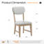 Chaise rembourrée en bois massif-1972986807