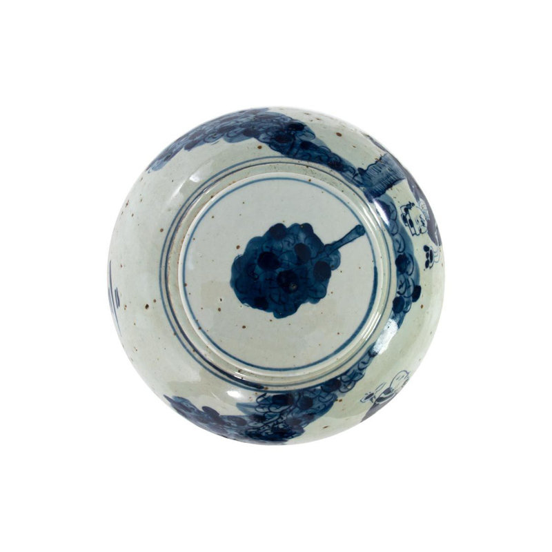 Handmade Ceramic / Porcelain Jar, 12" H x 12" W x 12" D