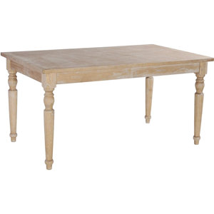 Hillary 60" Solid Wood Farmhouse 4 Post Dining Table