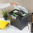 Portable Lockable File Plastic Box Set