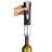 Automatic Wine Bottle Opener & Corkscrew, Prestige II by Ozeri