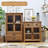 Retro Walnut Solid Wood Sideboard