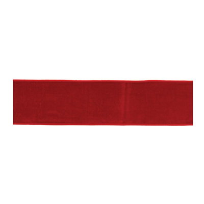 Red Nylon and Wired Ribbon 