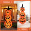 Citrouille d'Halloween pliable 3 lumières superposées illuminées