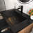 30 In. W Single Sink Wall-Mounted Bath Vanity In Nature Oak With Matte Black Resin Top