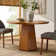 Mikei Mid-Century Modern 45" Round Dining Table