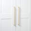 Ensemble de poignées barre / poignée 12 5/8 po Kapri Collection-86659111