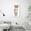 Gray Cat - Wrapped Canvas Print