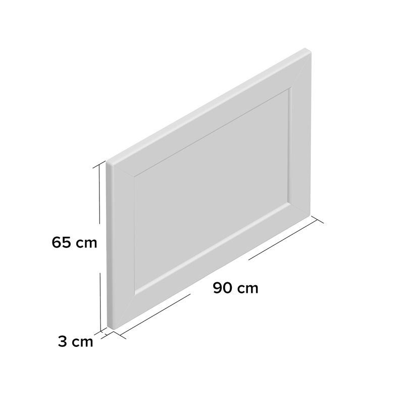 Cicero Wood Rectangle Wall Mirror