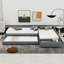 Lit de jour double rembourré double-373855009