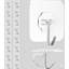 Crochet mural adhésif, ensemble de crochets auto-adhésifs épaissis robustes, 16 pièces, 33 lb de chargement maximum, transparent, imperméable, salle de bain, extérieur, cuisine, portes, outils pratiques.