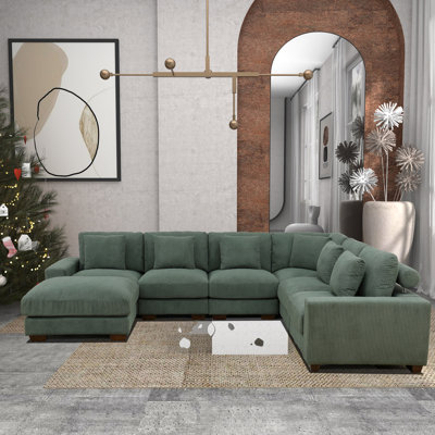 Belah 7 - Piece Upholstered Sectional by Latitude Run