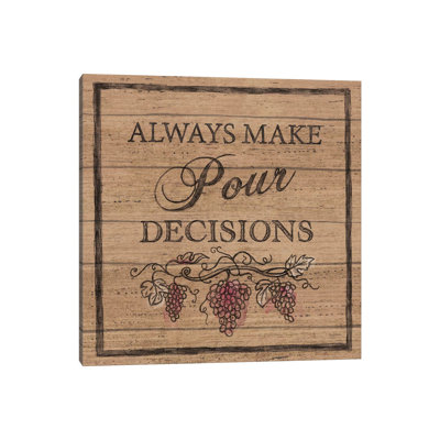 Sweet Vines VI 1 Piece Wall Art on Canvas