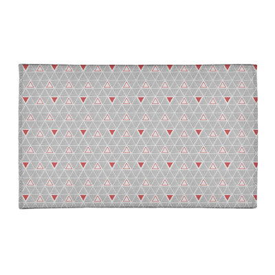 Chenille Geometric Indoor Rug