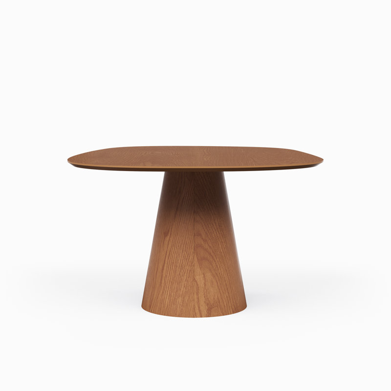 Ena Dining Table, Honey Oak