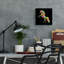 «Unicorn» par Bob Weer, art mural en verre acrylique «Unicorn» par Bob Weer