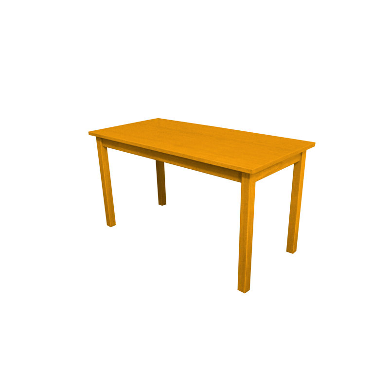 Console en bois massif 55 po Mariotti, Miel