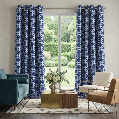 Blackout Curtains Single Panel Bedrooms Living Room 54x84 Machine Washable Ideal Curtains
