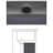 36" L x 21" W Gunmetal Black 16-Gauge T304 Stainless Steel Farmhouse Apron Front 60/40 Double Bowl Kitchen Sink with Accessories