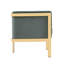 Fauteuil d'appoint rembourré en velours chaud Paramount-1687030238