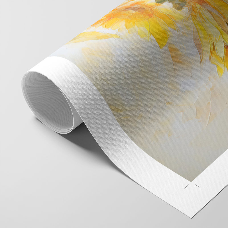 FLORAL Series CDLV - Impression sur toile seulement - NON-CADRE