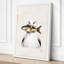 Fish on Pearl Boho - Wrapped Canvas-307836534-307836540