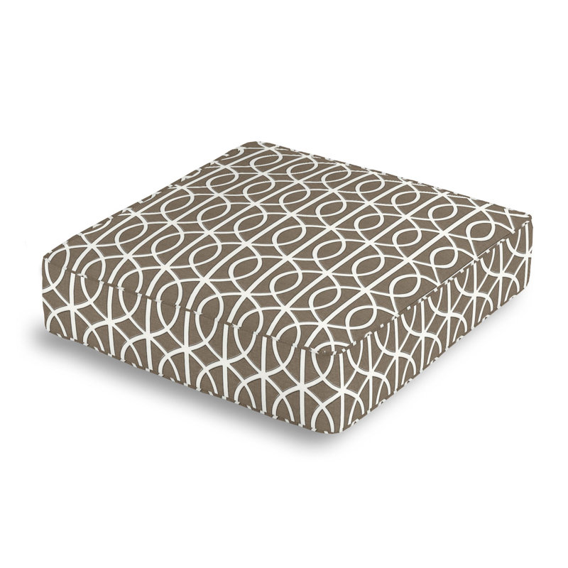 Gate Floor Square Pillow Cover & Insert, Brindle