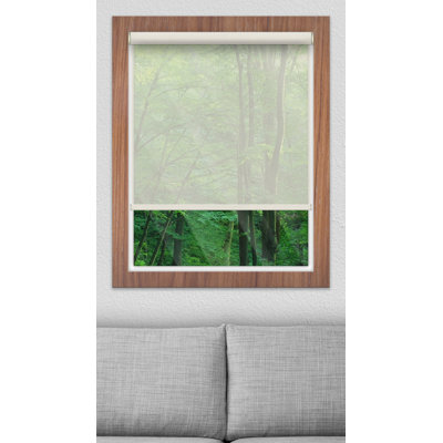 Motorized Semi Sheer Roller Shade