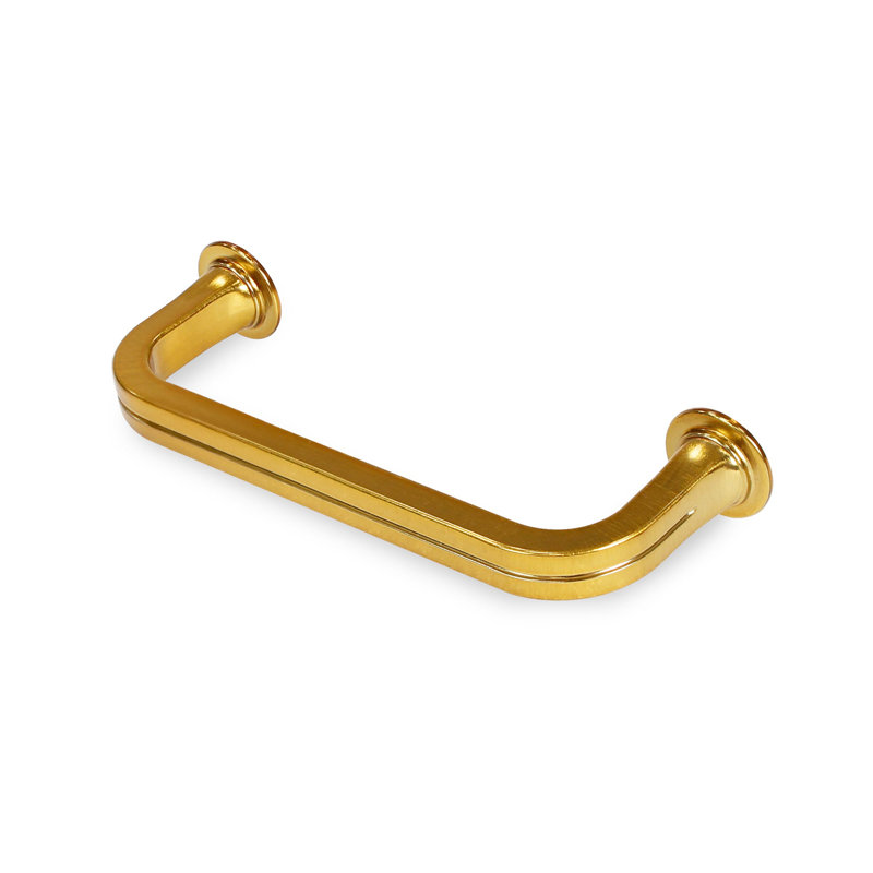 Ensemble de 4 poignées de tiroir Lumi Home Furnishings Classic, laiton, 3,75 po, Laiton, 3 3/4"