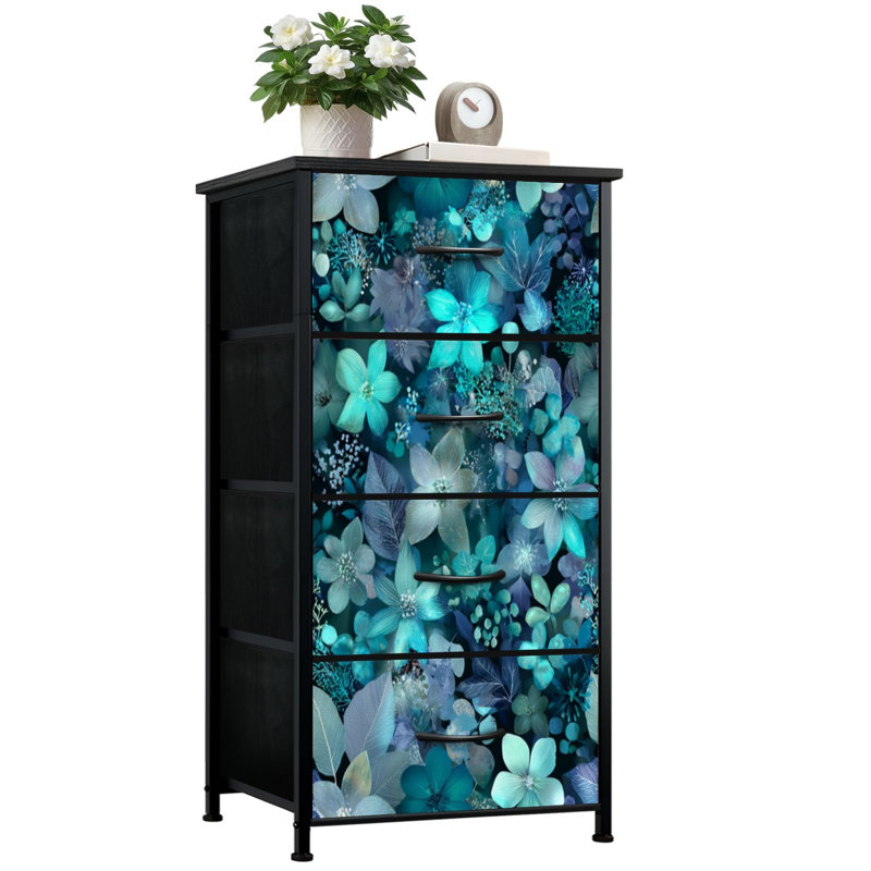 Commode de rangement verticale 4 tiroirs