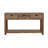 3-Drawer Console Table With Lower Shelf