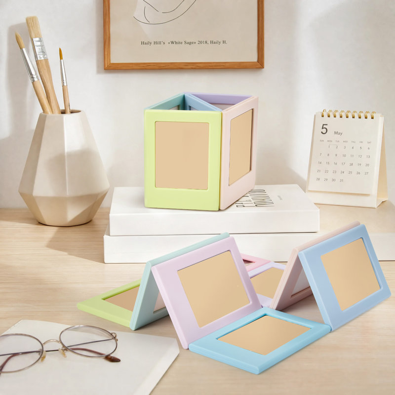 Cadre photo magnétique pour mini-réfrigérateur, aimanté pour réfrigérateur, Pink