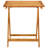 2 - Person Wood Patio Dining Set with Square Table