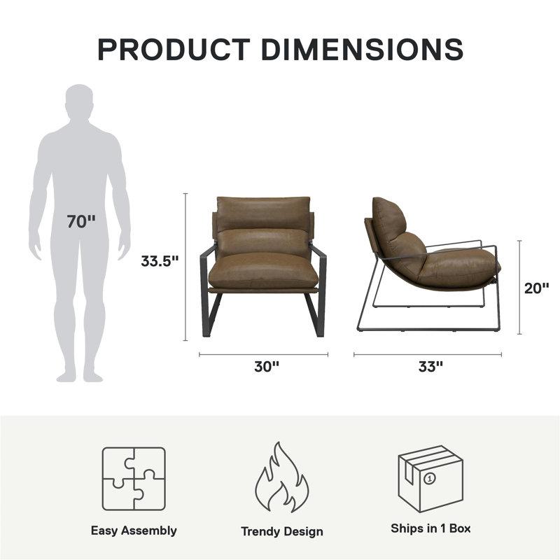 Fauteuil d'appoint Gatsby Sling