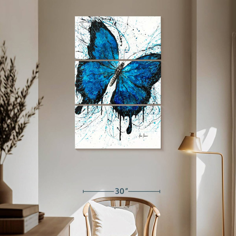 Brampt Beach Butterfly, 65" H x 42" W