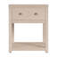 Nora 21 in. W Wood 1 Drawer Small Nightstand with Shelf-1604159607