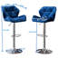 Tabouret de bar Breni Velvet Diamond-1866517236