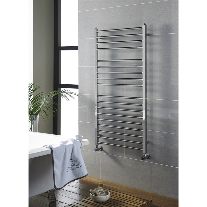 Clifton Heated Towel Rails, 120cm H x 50cm W x 5.5cm D