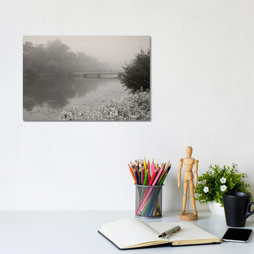 Foggy Morning by Lena Weisbek - Wrapped Canvas Gallery-Wrapped Canvas Giclée