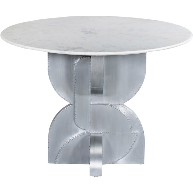 Table de salle à manger Alden, Argent