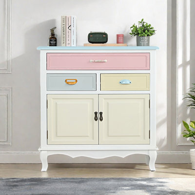 Armoire d'appoint moderne et polyvalente.