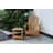 Candrice Rectangular Outdoor Side Table-695879014